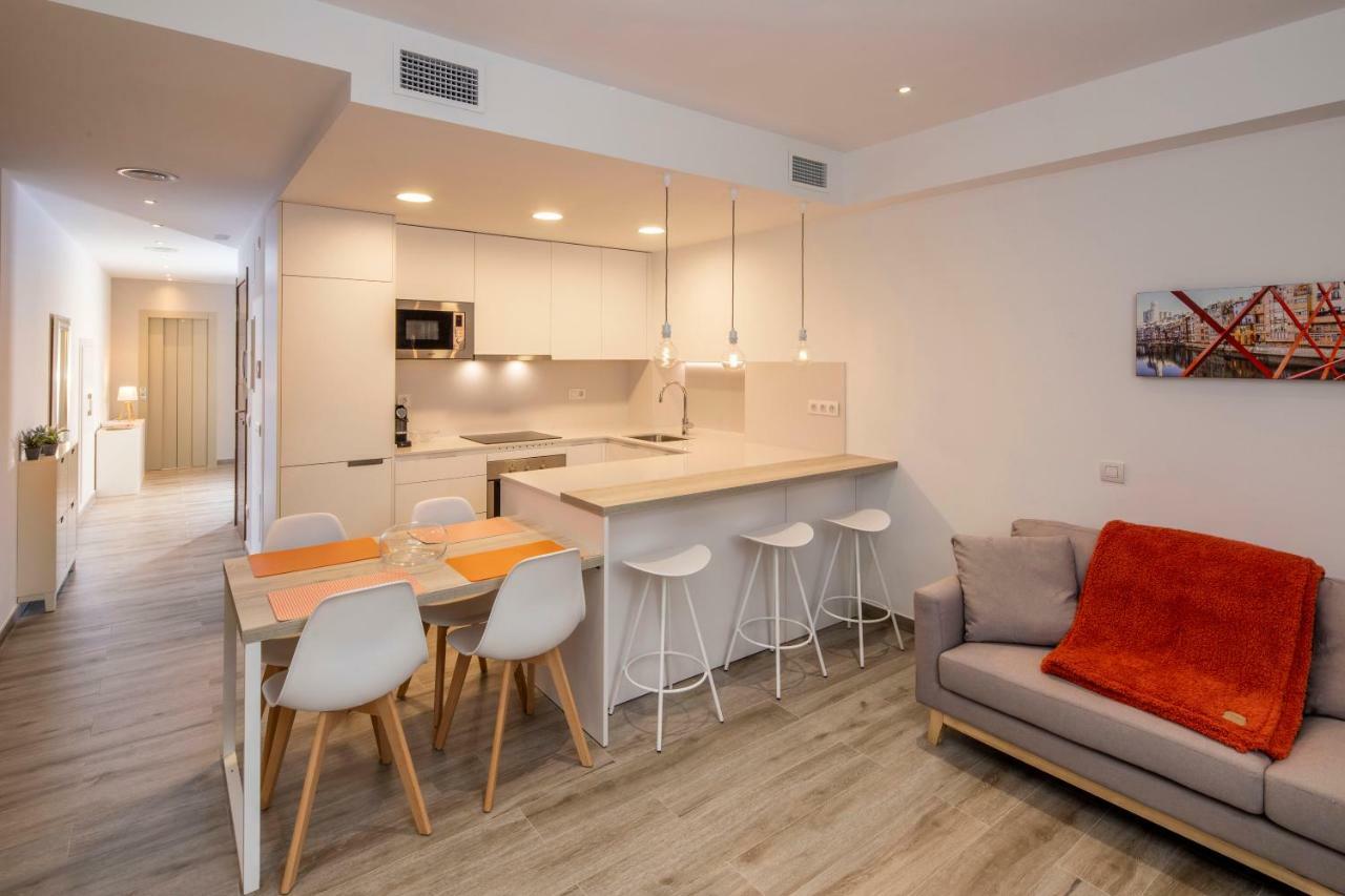 Apartamento Historico En El Barri Vell Girona Bagian luar foto